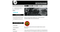 Desktop Screenshot of bluelotusmusicgroup.com